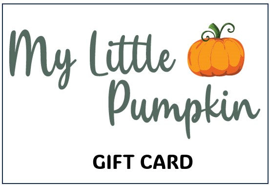 My Little Pumpkin Gift Card