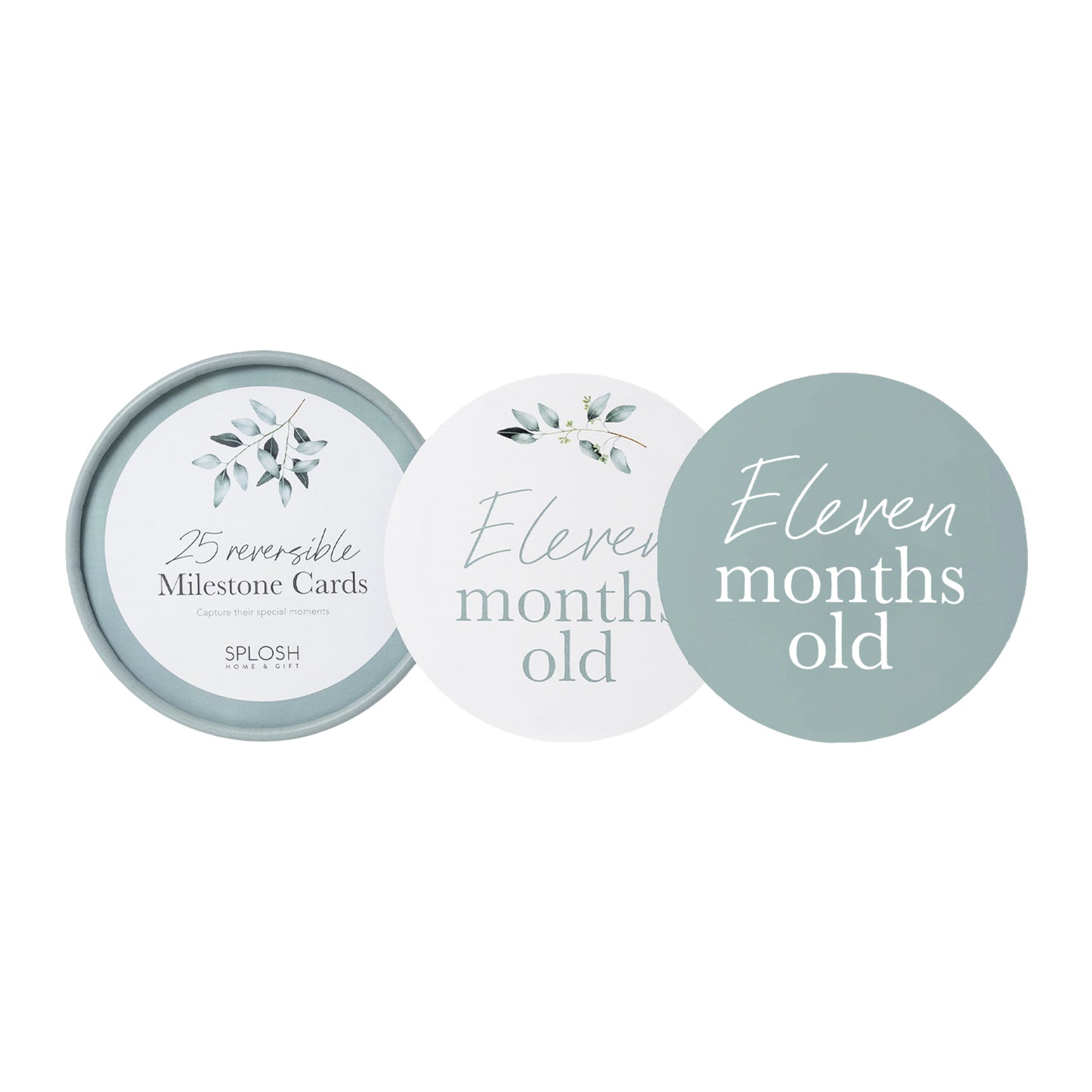 Milestone Cards - Eucalyptus