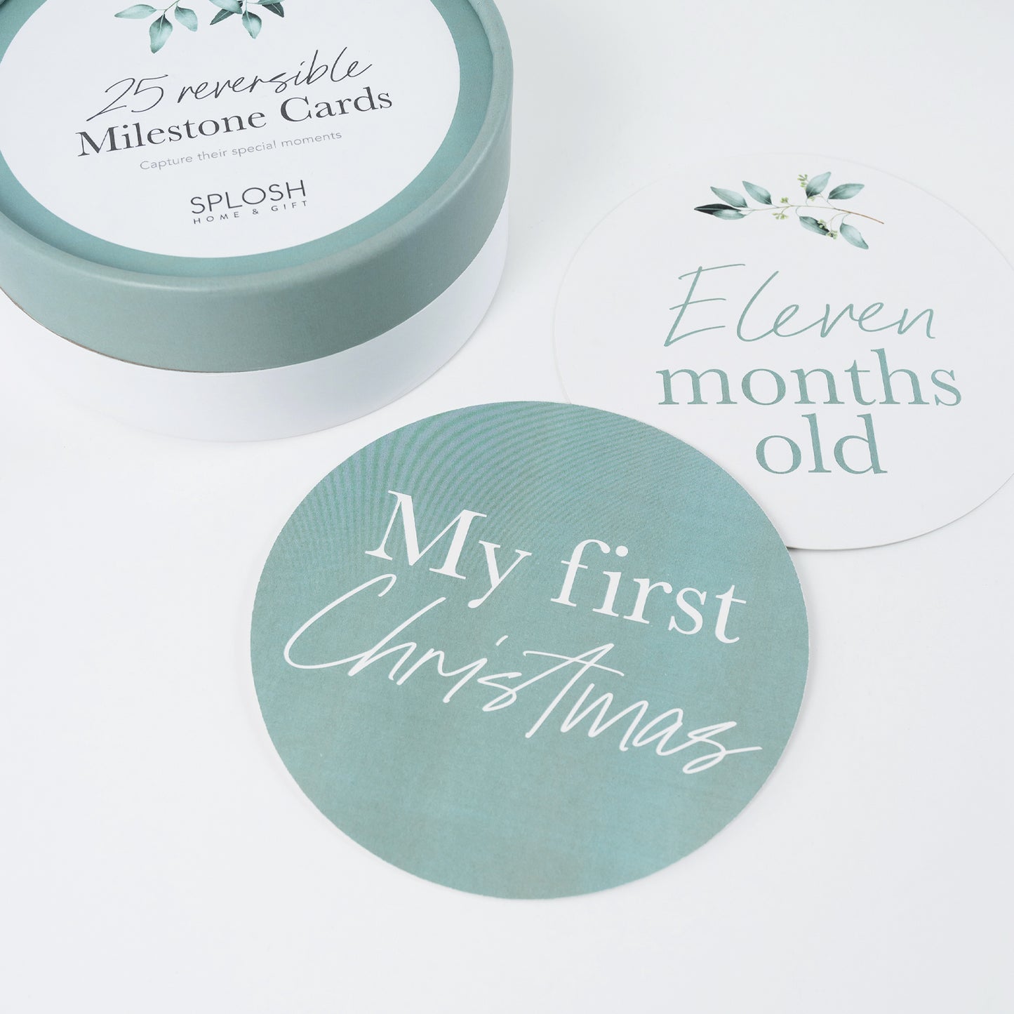 Milestone Cards - Eucalyptus