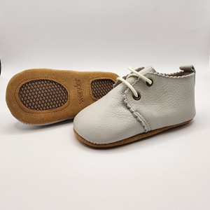 Oxford Leather Shoe - Cloud (Soft Sole)