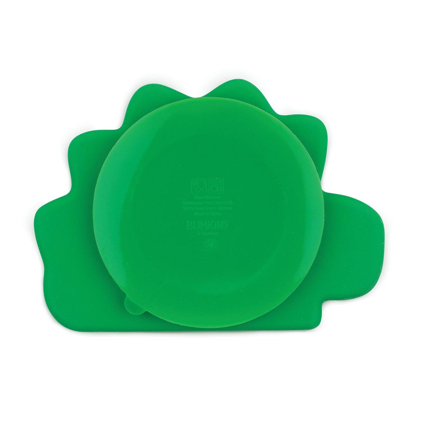 Silicone Grip Dish - Dinosaur