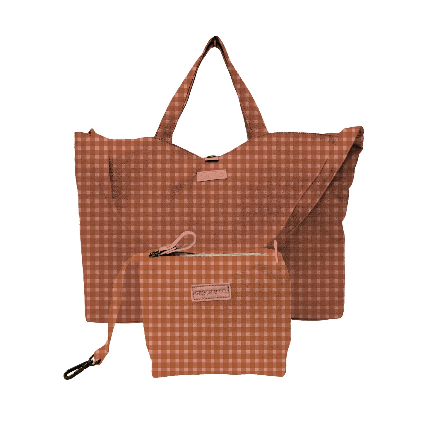 Tote Bag - Sunset Gingham