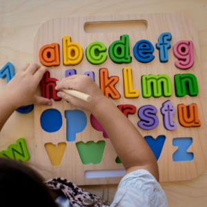 Wooden ABC Trace Puzzle