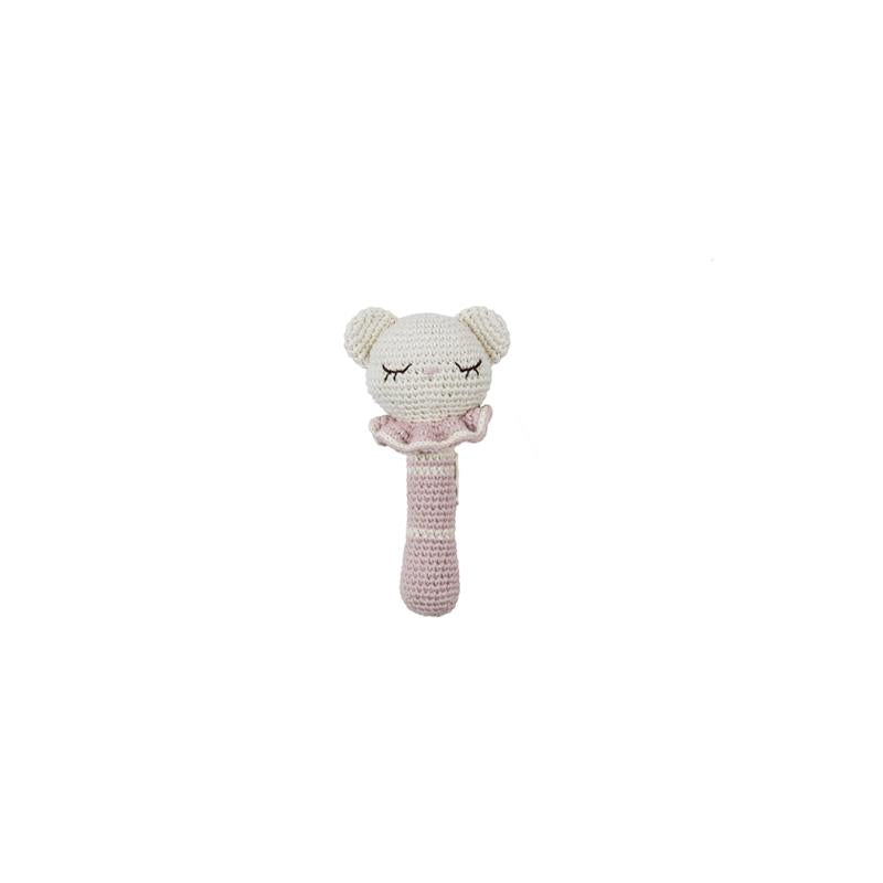 Tiffani Teddy Rattle with Bell