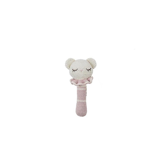 Tiffani Teddy Rattle with Bell