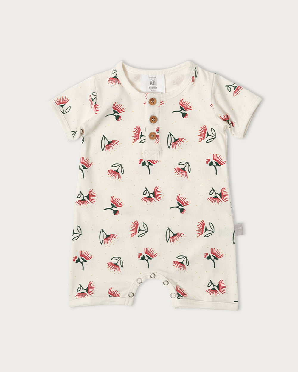 Cotton Romper - Pohutukawa