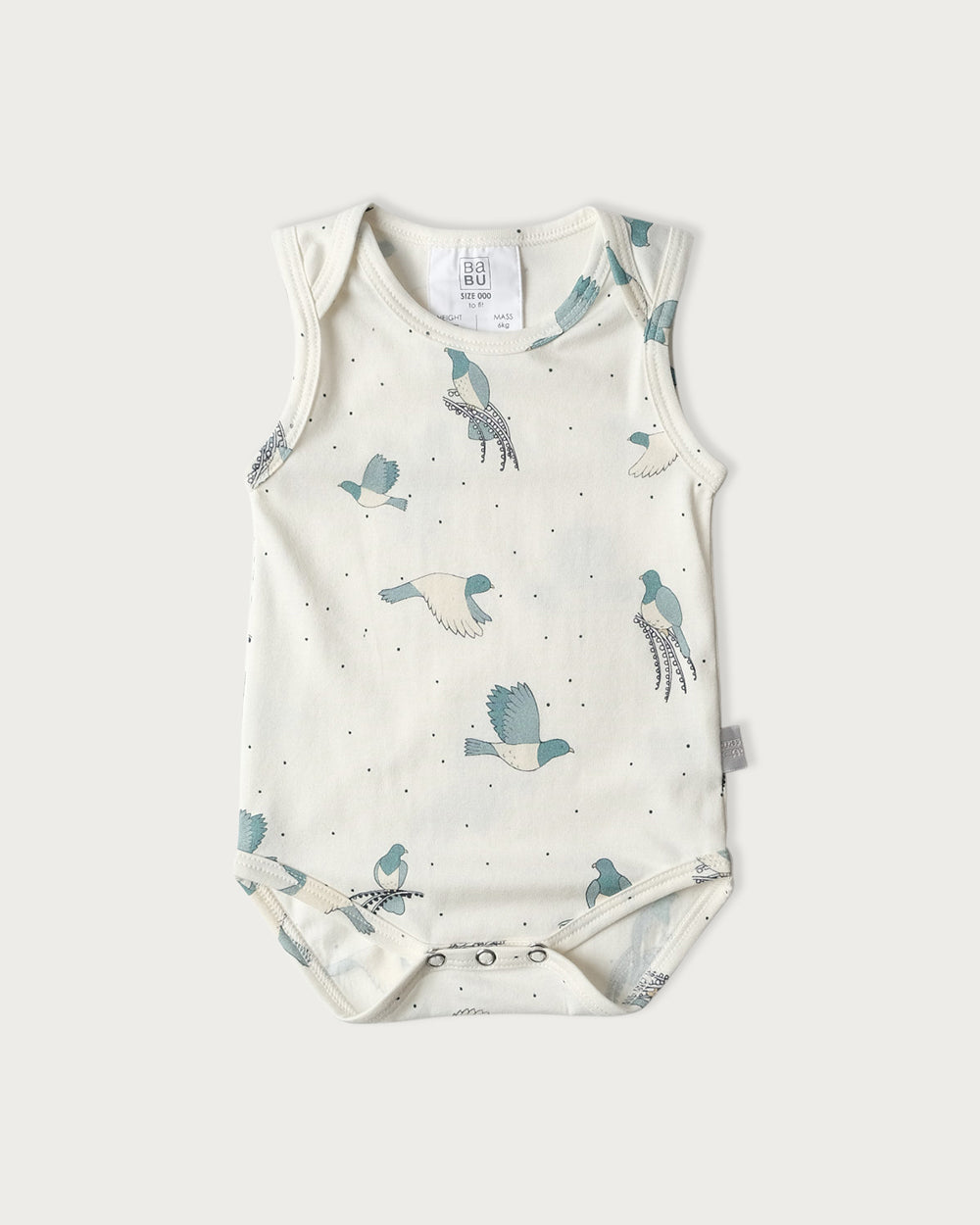 Cotton Singlet Bodysuit - Keruru