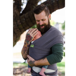 Boba Wrap - Organic Dark Grey