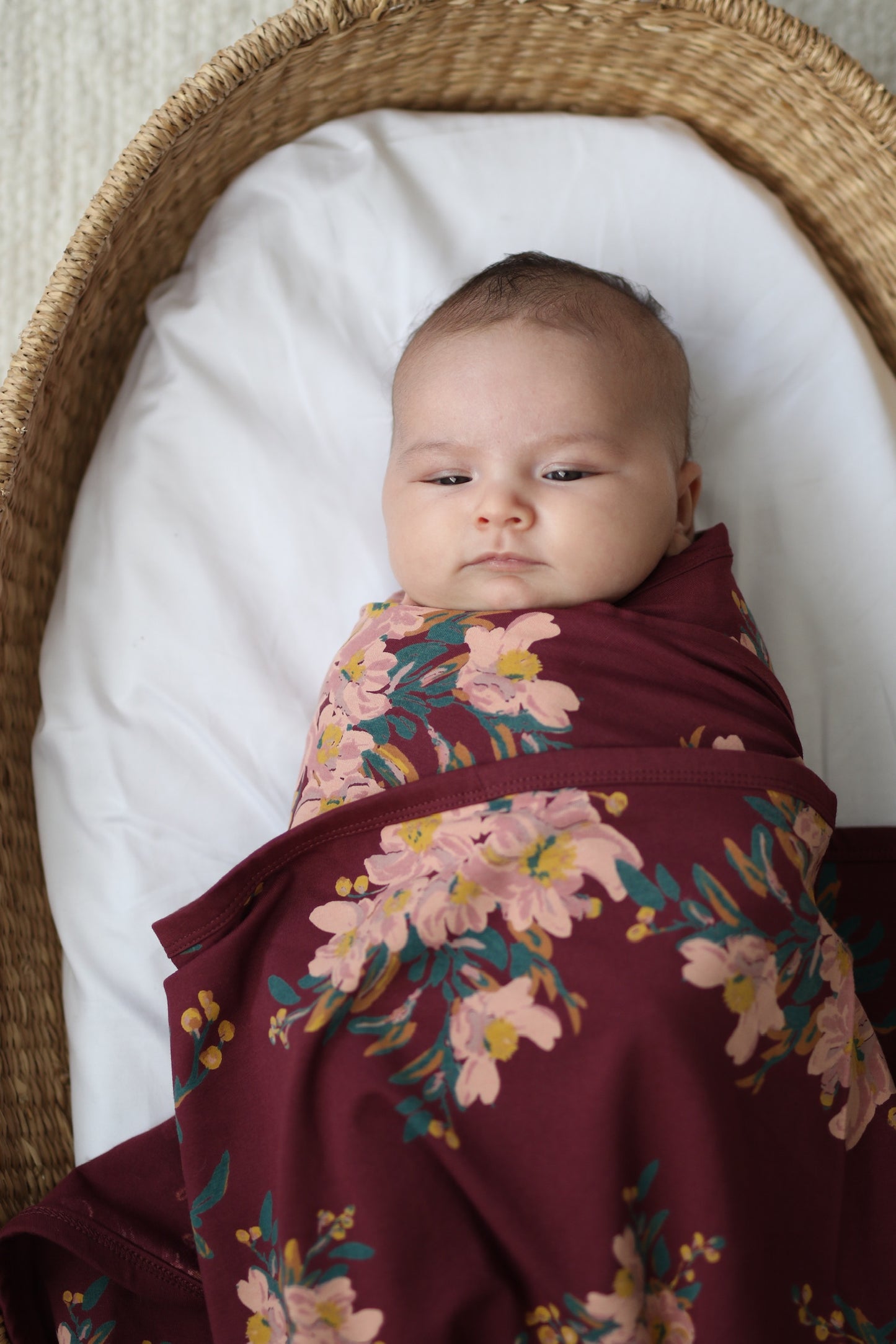 Alpine Flowers Swaddle