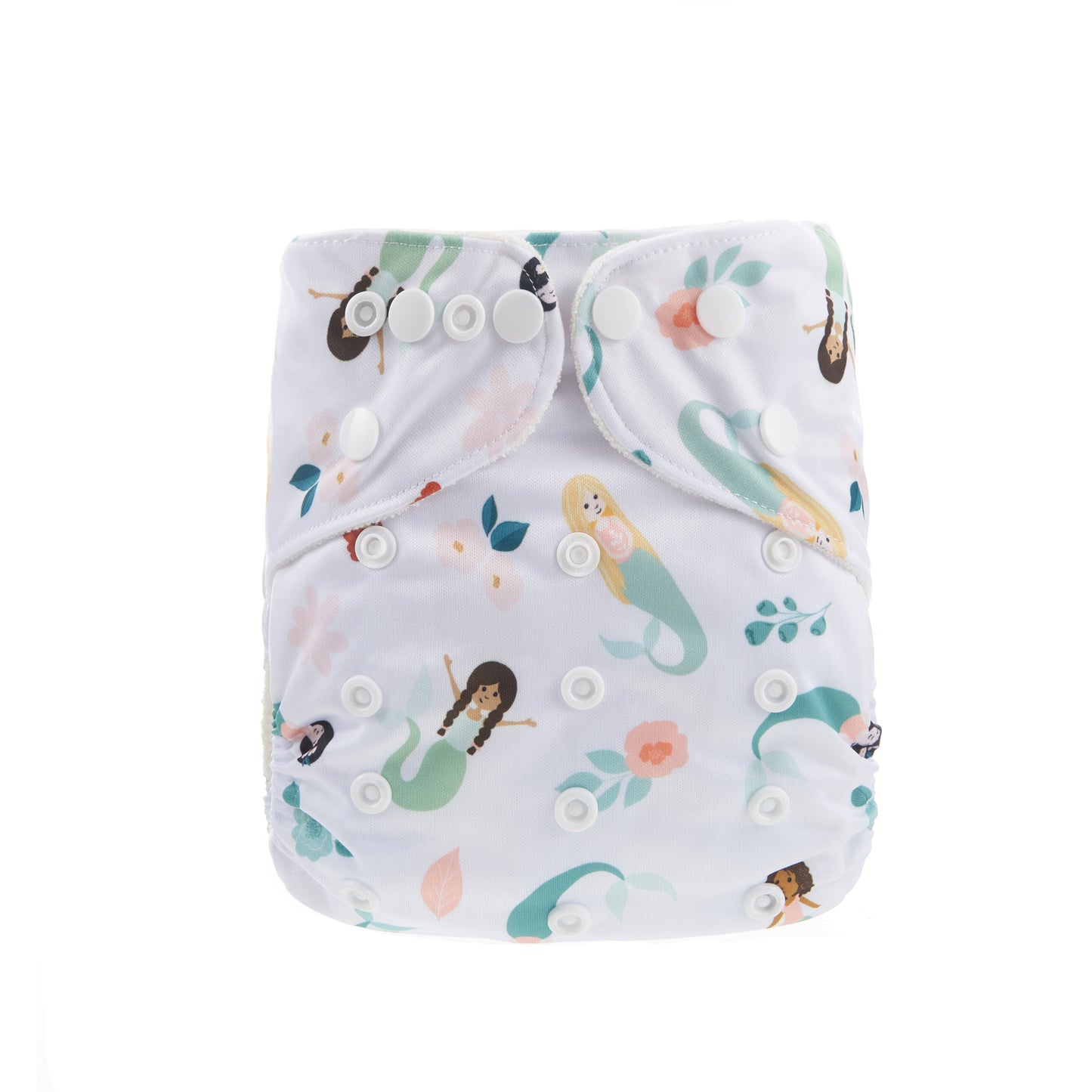 Magic Mermaids Cloth Nappy (Bamboo) - One Size Fits Most