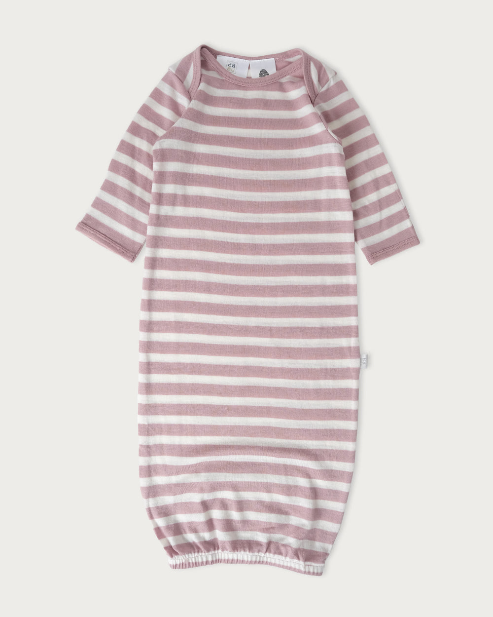 Merino Bundler Sleep Sack - Premature - Mauve Stripe