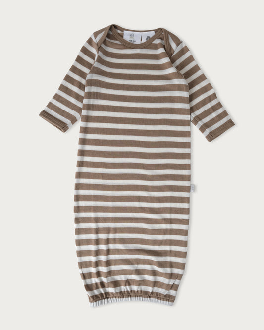 Merino Bundler Sleep Sack - Premature - Walnut Stripe