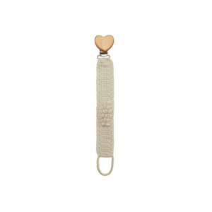 Pacifier Strap - Cream