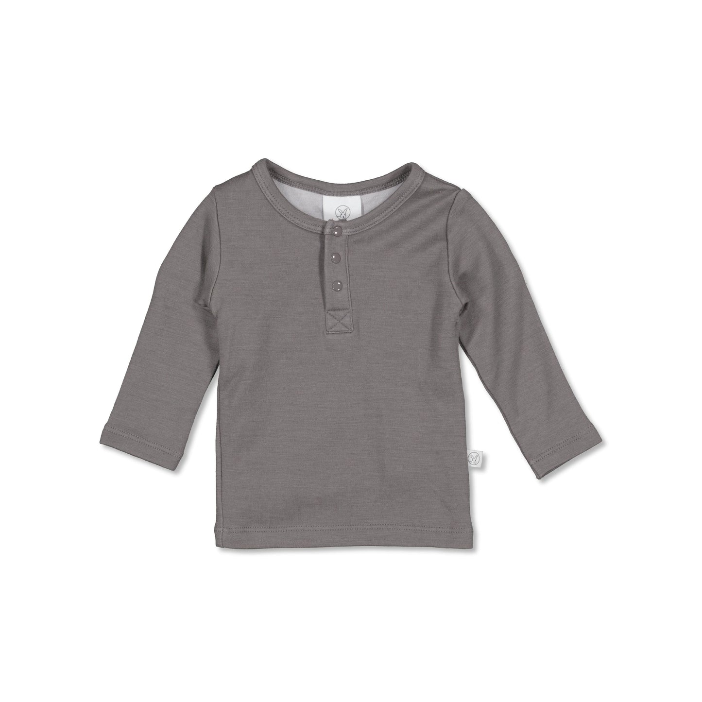 Merino/Bamboo Top - Steel