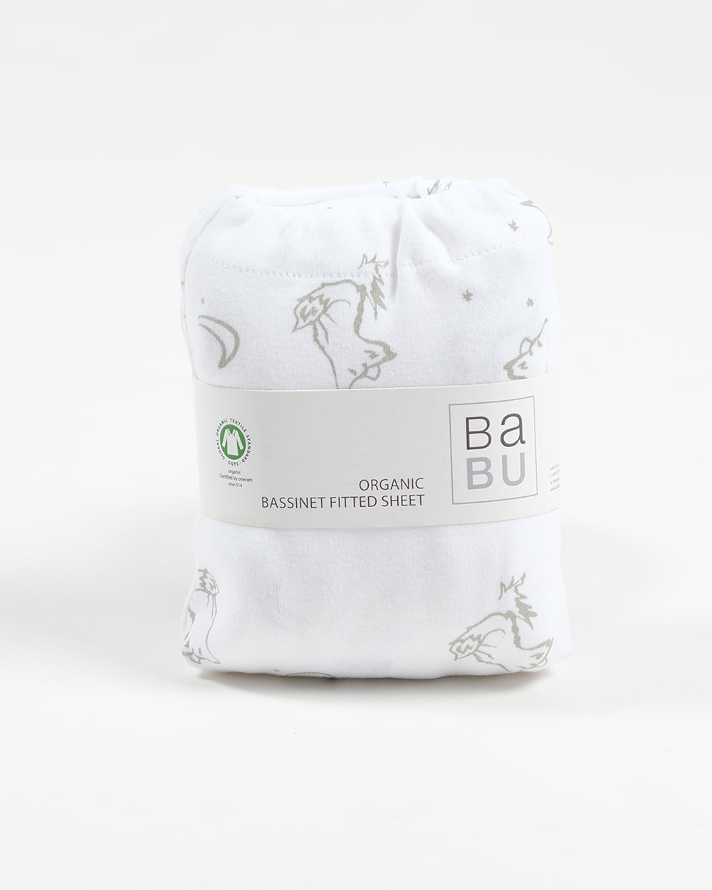 Organic Bassinet Bottom Sheet