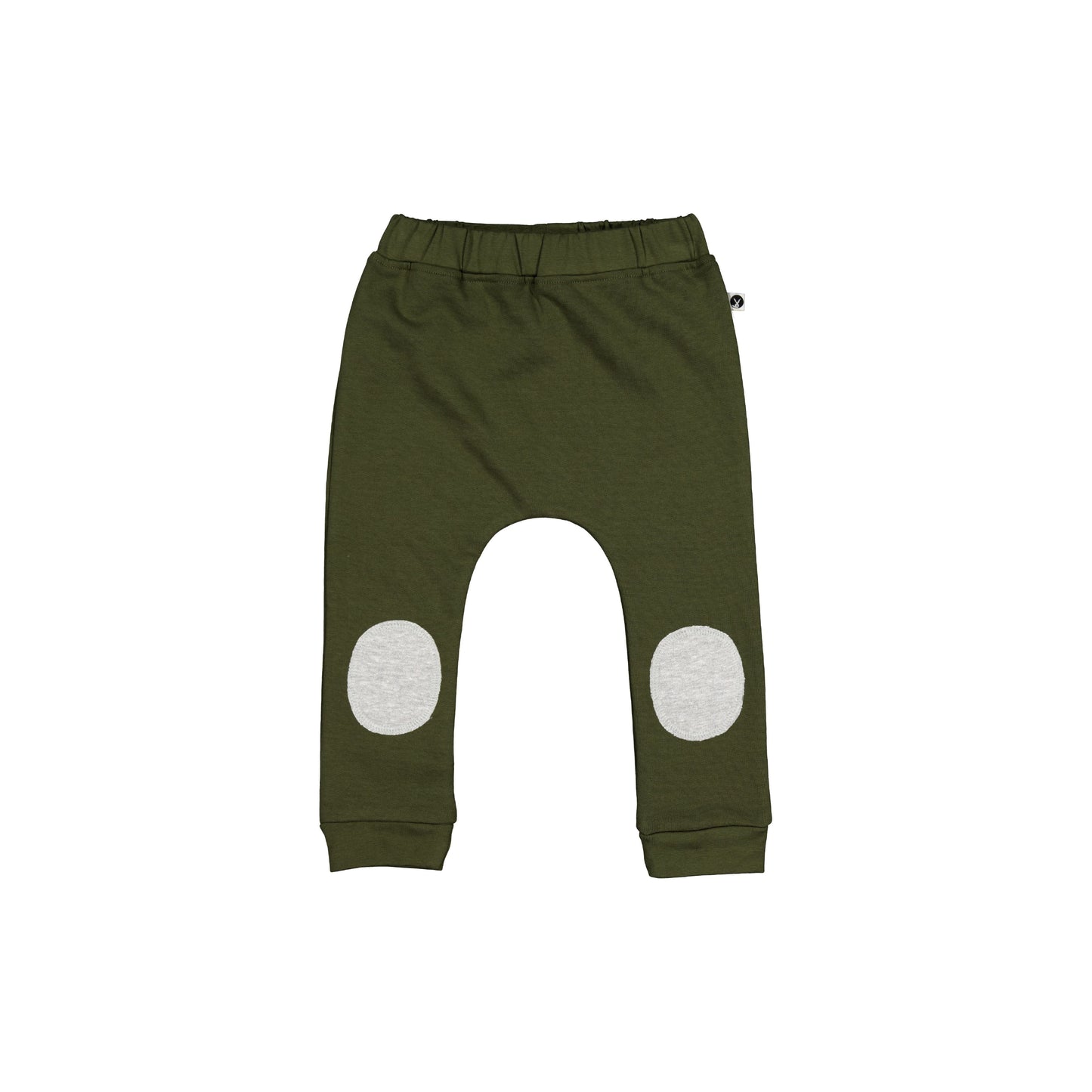 Drop Crotch Pants - Earth Green