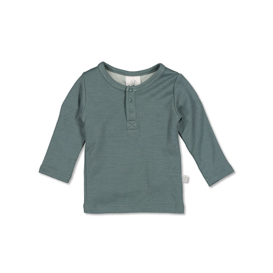 Merino/Bamboo Top - Storm